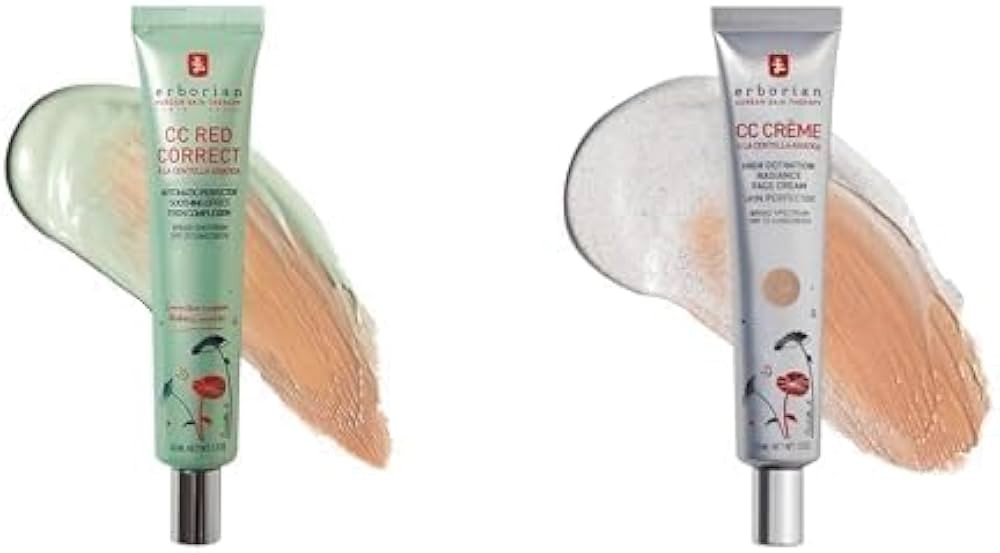 Erborian Color Correcting CC Red Correct & Color Correcting CC Cream Bundle | Amazon (US)