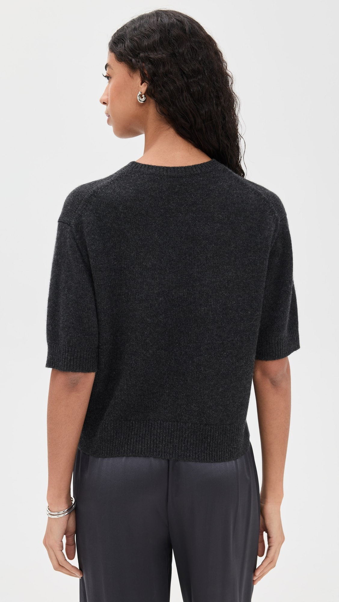 Crop Cashmere Tee | Shopbop