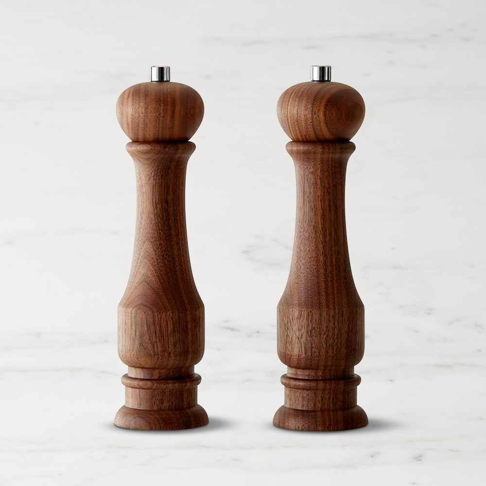 Williams Sonoma Traditional Walnut Salt & Pepper Mills | Williams-Sonoma