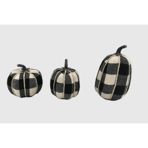 3pc Pumpkins Large Plaid - Bullseye's Playground™ | Target