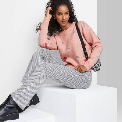 Women's Crewneck Pullover Sweater - Wild Fable™ | Target