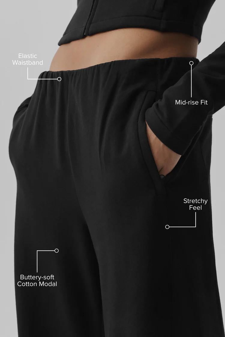 Sway Mid-Rise On The Go Pant | Alo Yoga
