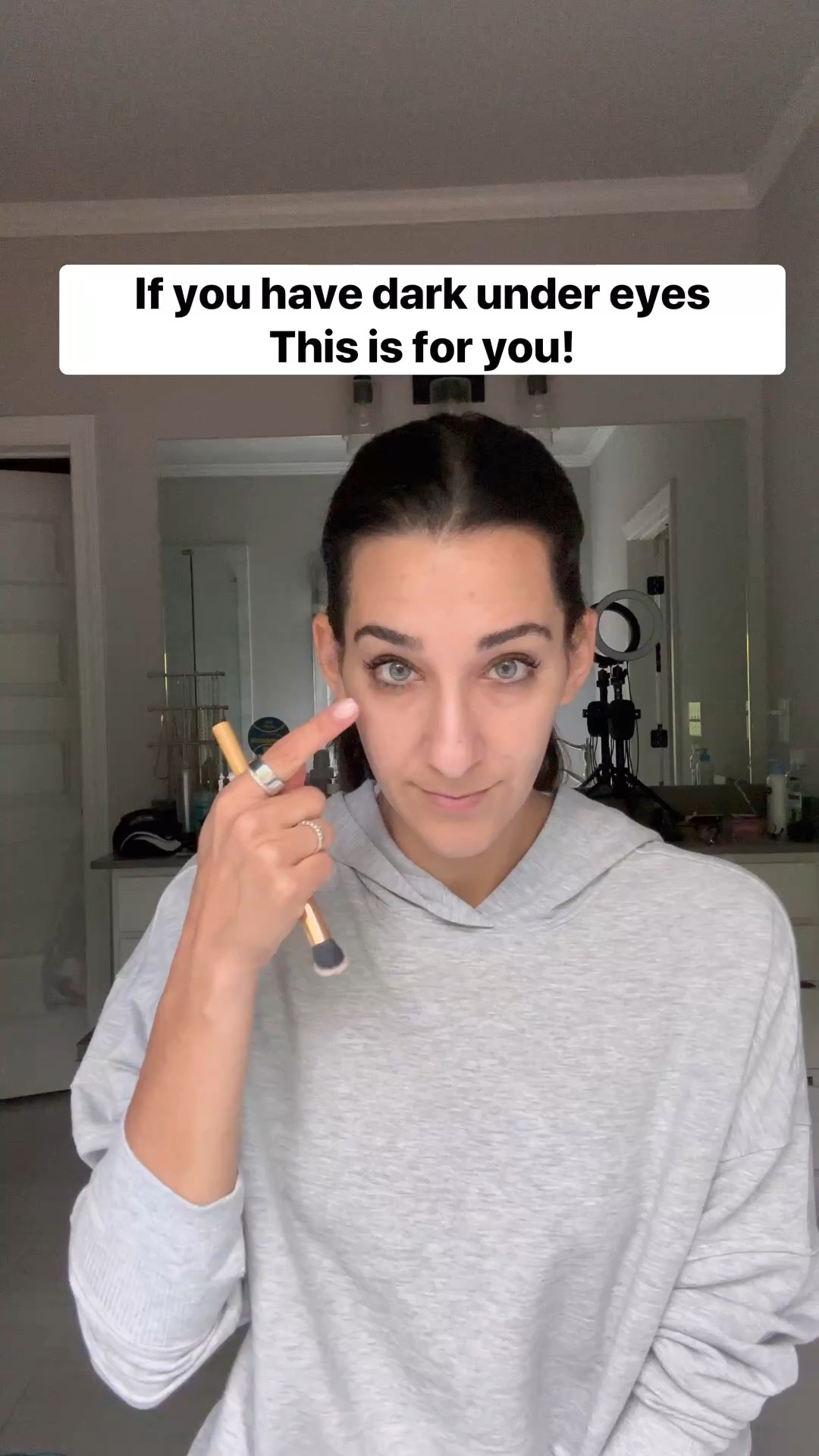 Tarte under eye color corrector in shade light medium peach 

It’s insane!!! It’s a viral tik tok shop product for a reason. 

I have genetically dark under eyes and this stuff is magically for covering dark under eyes. 

#LTKselfcare #LTKBeauty