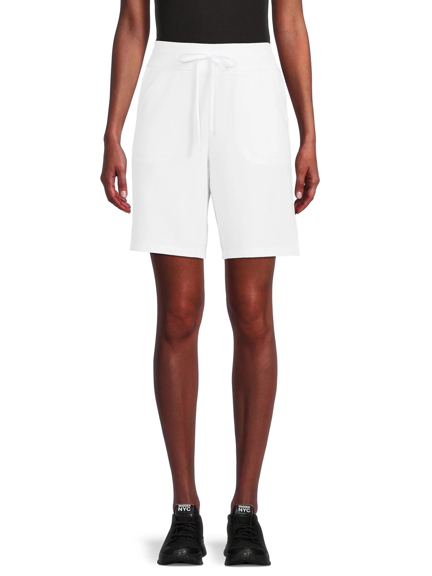 Athletic Works Women's French Terry Cloth Bermuda Shorts, Sizes XS-3XL | Walmart (US)