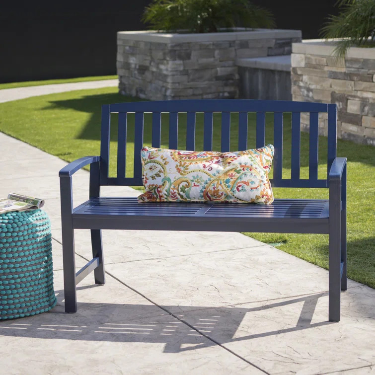 Royce Wooden Garden Bench | Wayfair North America