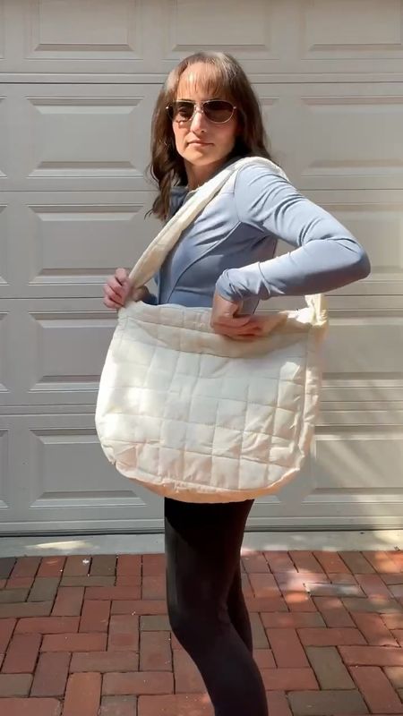 Love this Walmart Padded Shoulder Bag! It has so much space and is a super affordable bag inspired by the Free People tote! So cute!

#LTKitbag #LTKFind #LTKsalealert