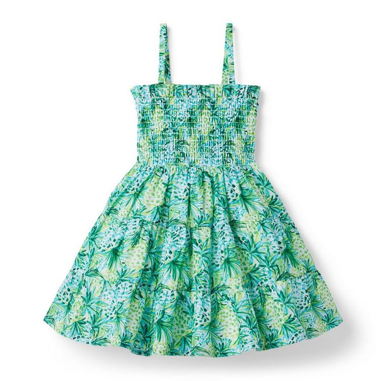 The Hannah Pineapple Smocked Sundress | Janie and Jack