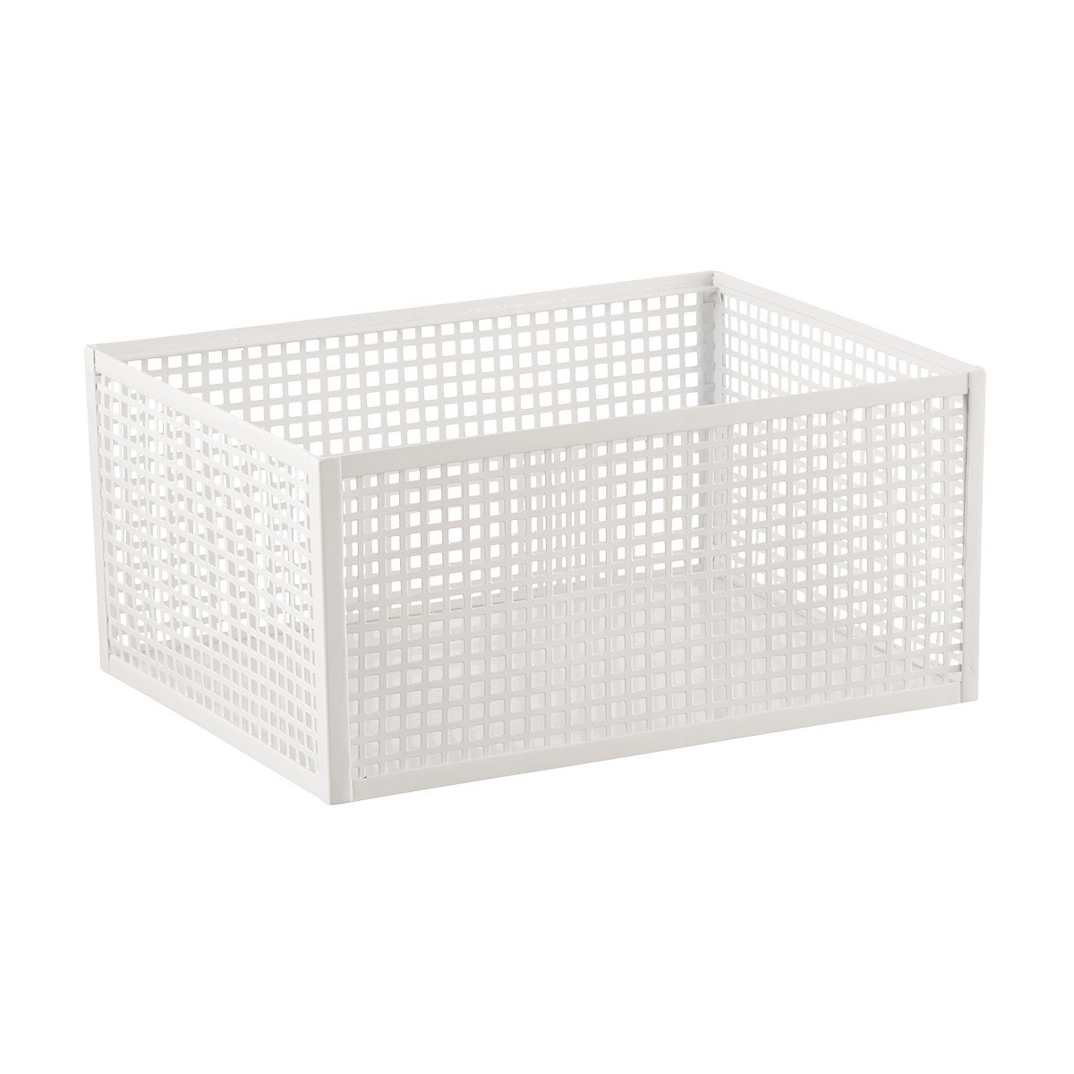 The Container Store Schoolhouse Metal Bin | The Container Store