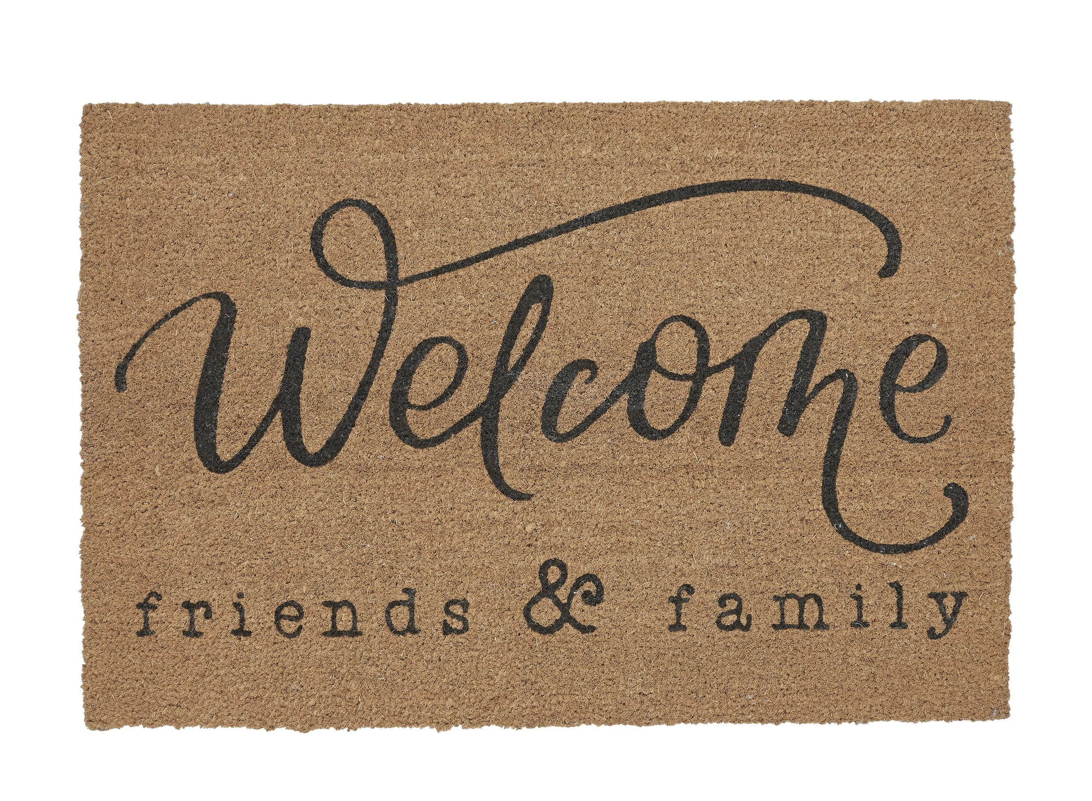 Mainstays Welcome Friends Coir Doormat 24" x 36" - Walmart.com | Walmart (US)