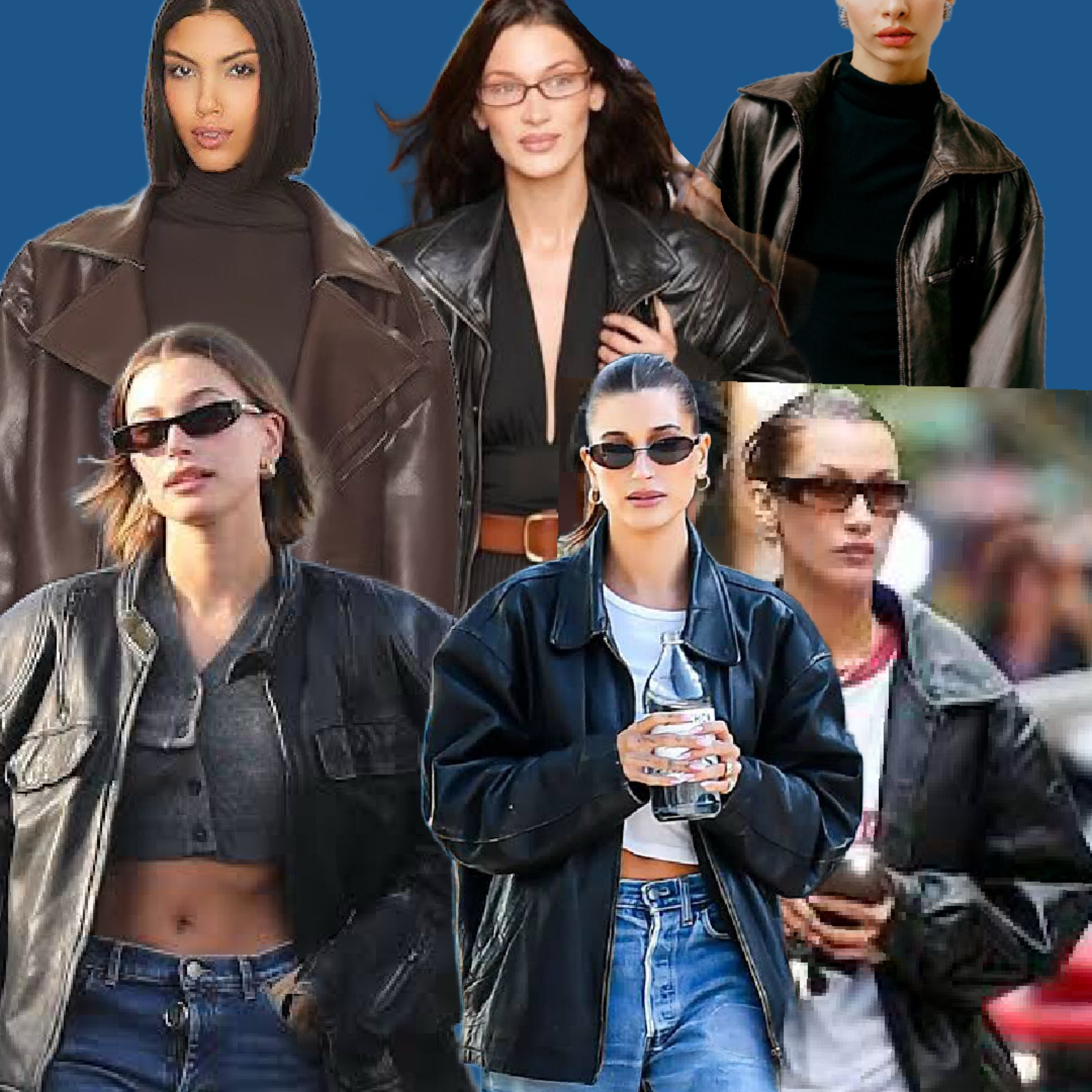 Hailey Bieber & Bella Hadid love these leather jackets… #celebritystyle #bellahadid #haileybieber 

#LTKStyleTip