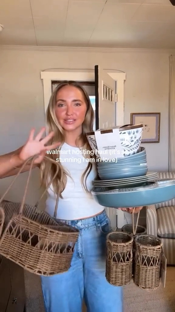 Walmart hosting haul! All these pieces are so stunning I am in love. 🩵

#LTKHome #LTKWatchNow #LTKStyleTip