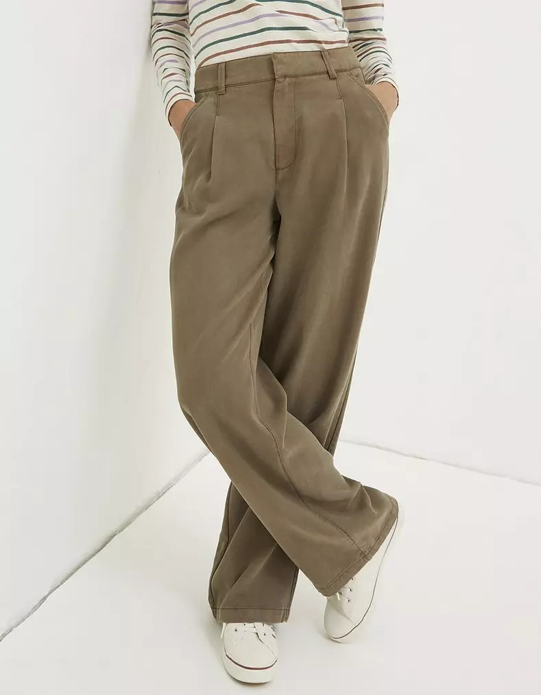 Blake Wide Leg Drape Trousers | Fat Face (UK&IE)
