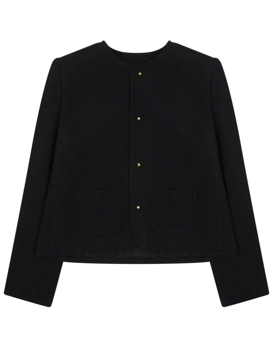 Celine Icone Jacket — Black | Italist Inc.