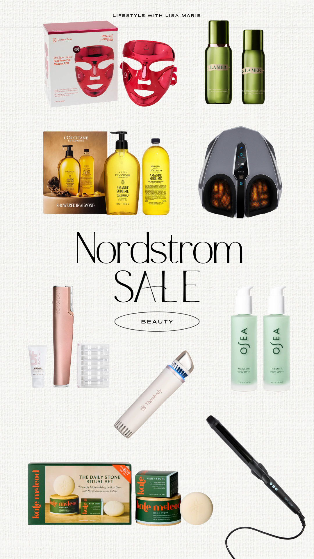 Nordstrom sale on favorite beauty finds! Clean skincare, beauty and hygiene products. Oil, lotion and serum for face and body. Depuffing wand for eyes and face. At-home dermaplaning. LED face mask for anti-aging and wrinkle prevention. Curling irons and tools. Foot massager and therapy. Body buffer and lotion bar.l 

 #LTKselfcare #LTKSaleAlert #LTKBeauty