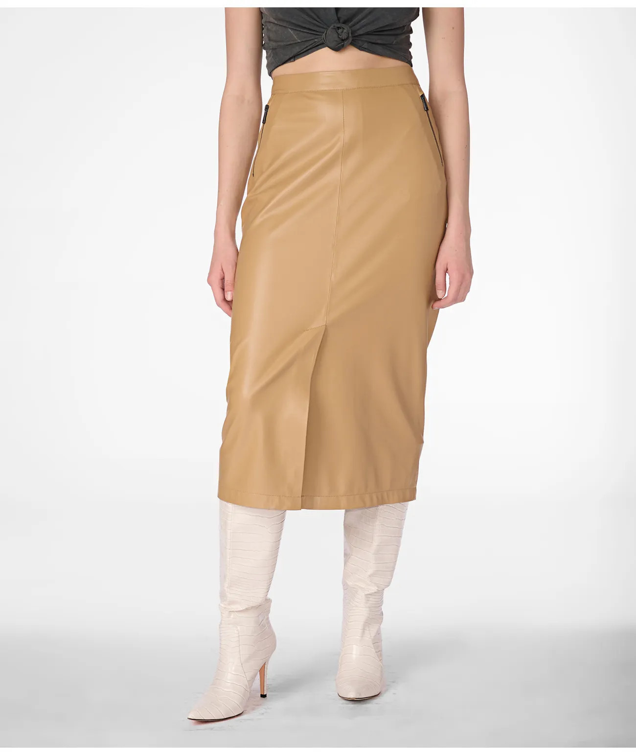 Faux Leather Skirt | Wilsons Leather