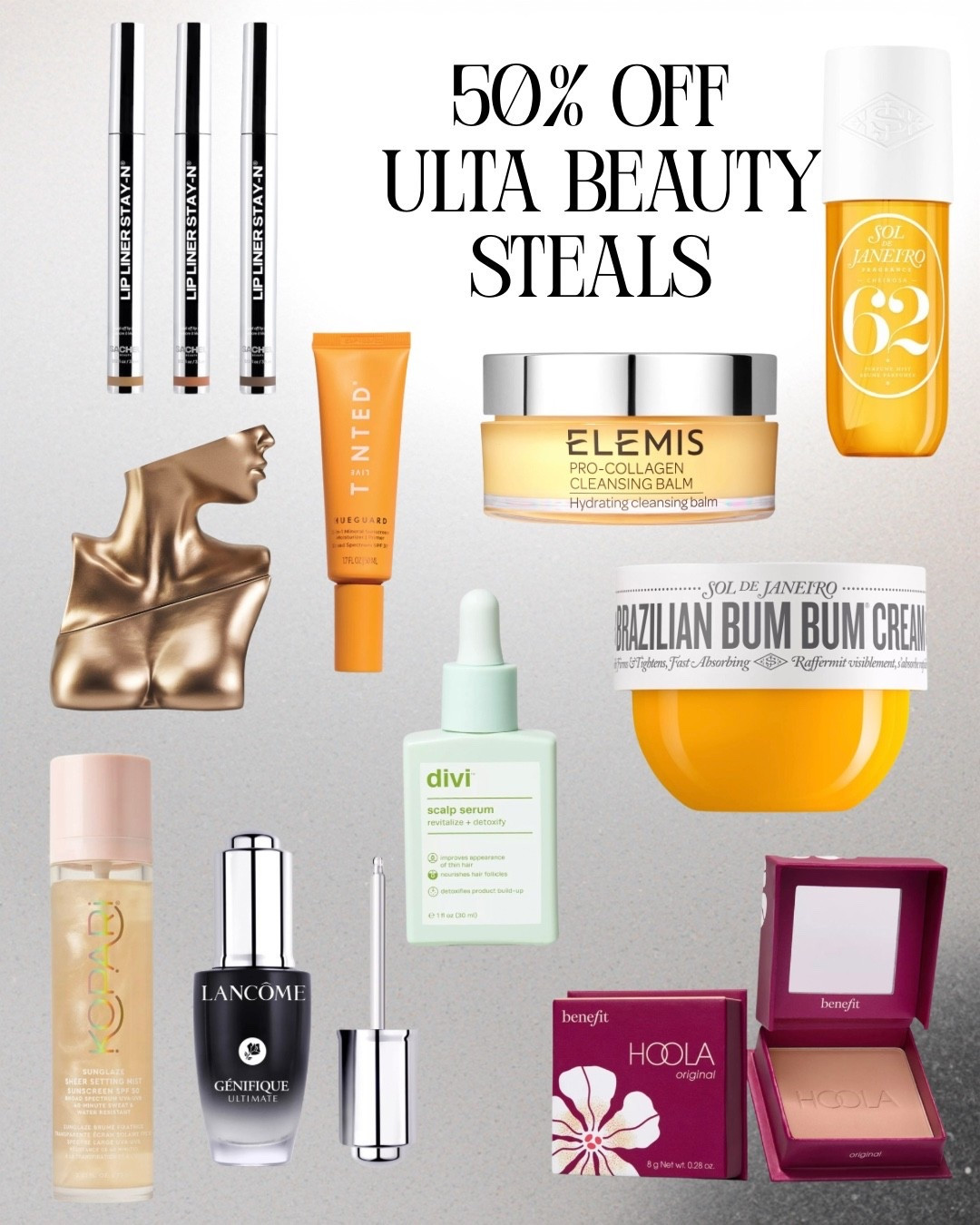 🚨 50% OFF BEAUTY — TODAY ONLY 🚨

The Saturday lineup is always the best… and it sells out FAST.

Shop early 👀 

#LTKSaleAlert #LTKBeauty