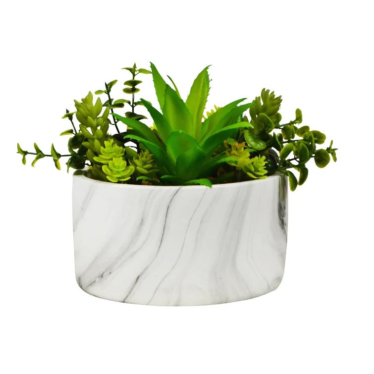 3" Artificial Succulent in Pot | Wayfair Professional