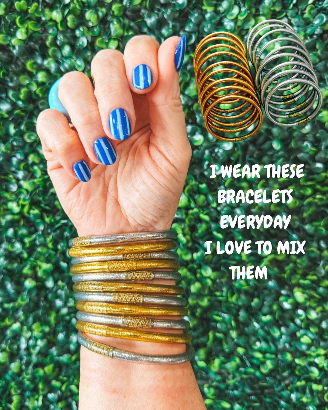 My most worn and favorite all weather bracelets! I love to mix the silver and gold. They have been worth the 💲for me! 


#LTKStyleTip #LTKOver40