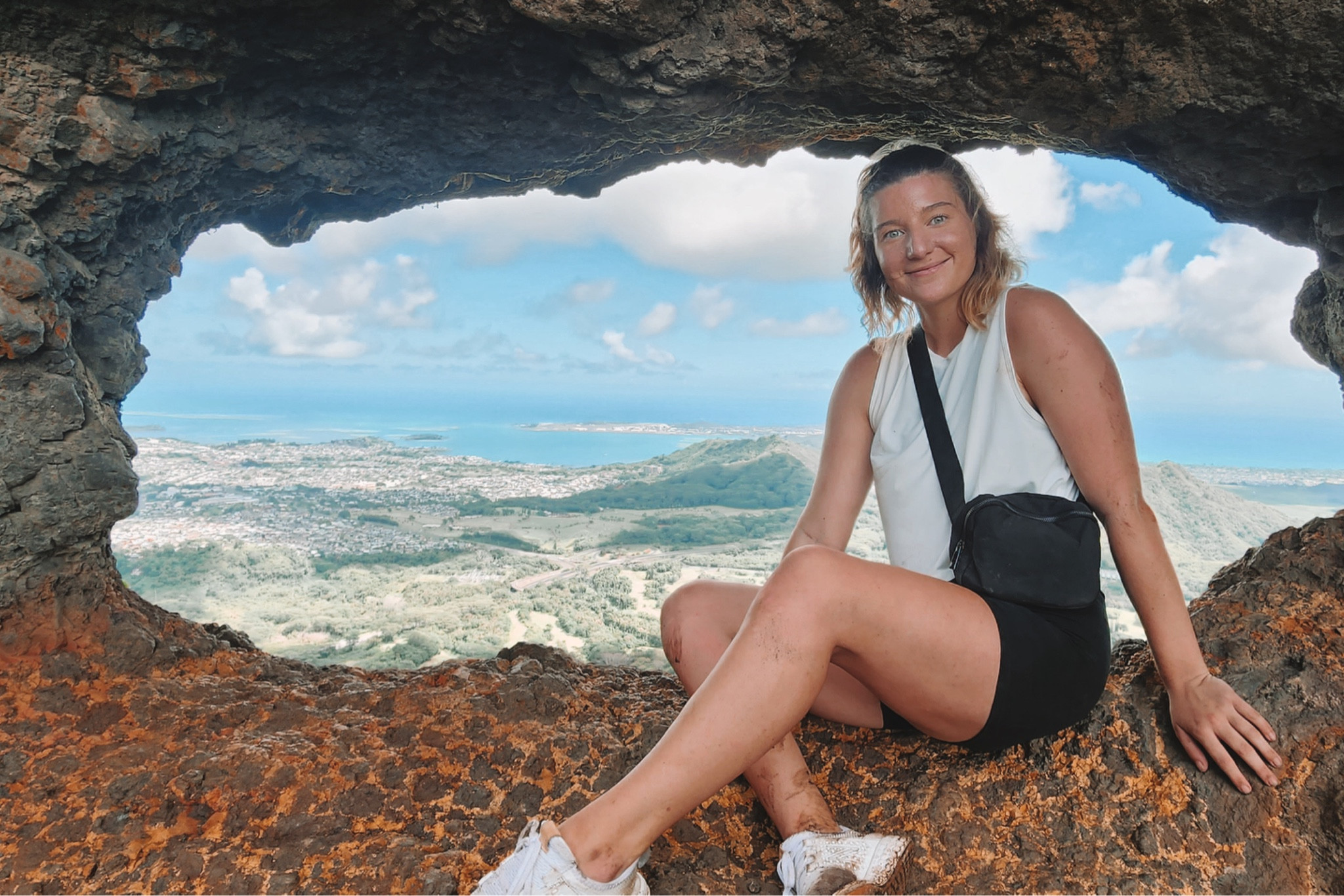 Amazon hiking outfit

Top: medium 
Shorts: medium 

#athletic #hiking #hawaii #beltbag #bikershorts #croptop #amazon #traveloutfit #vacationoutfit 

#LTKunder50 #LTKFind #LTKtravel