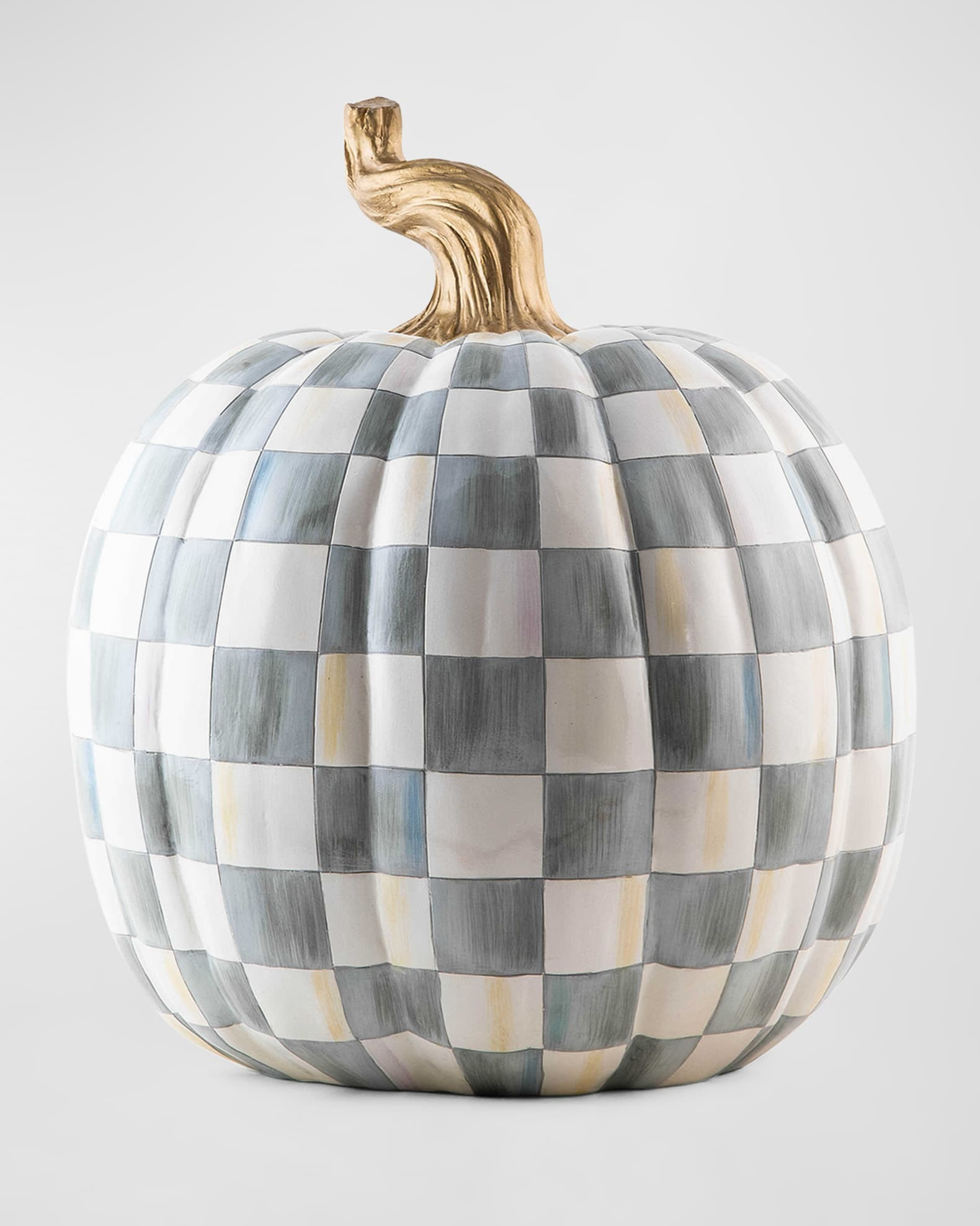 Sterling Check Pumpkin, Large | Neiman Marcus