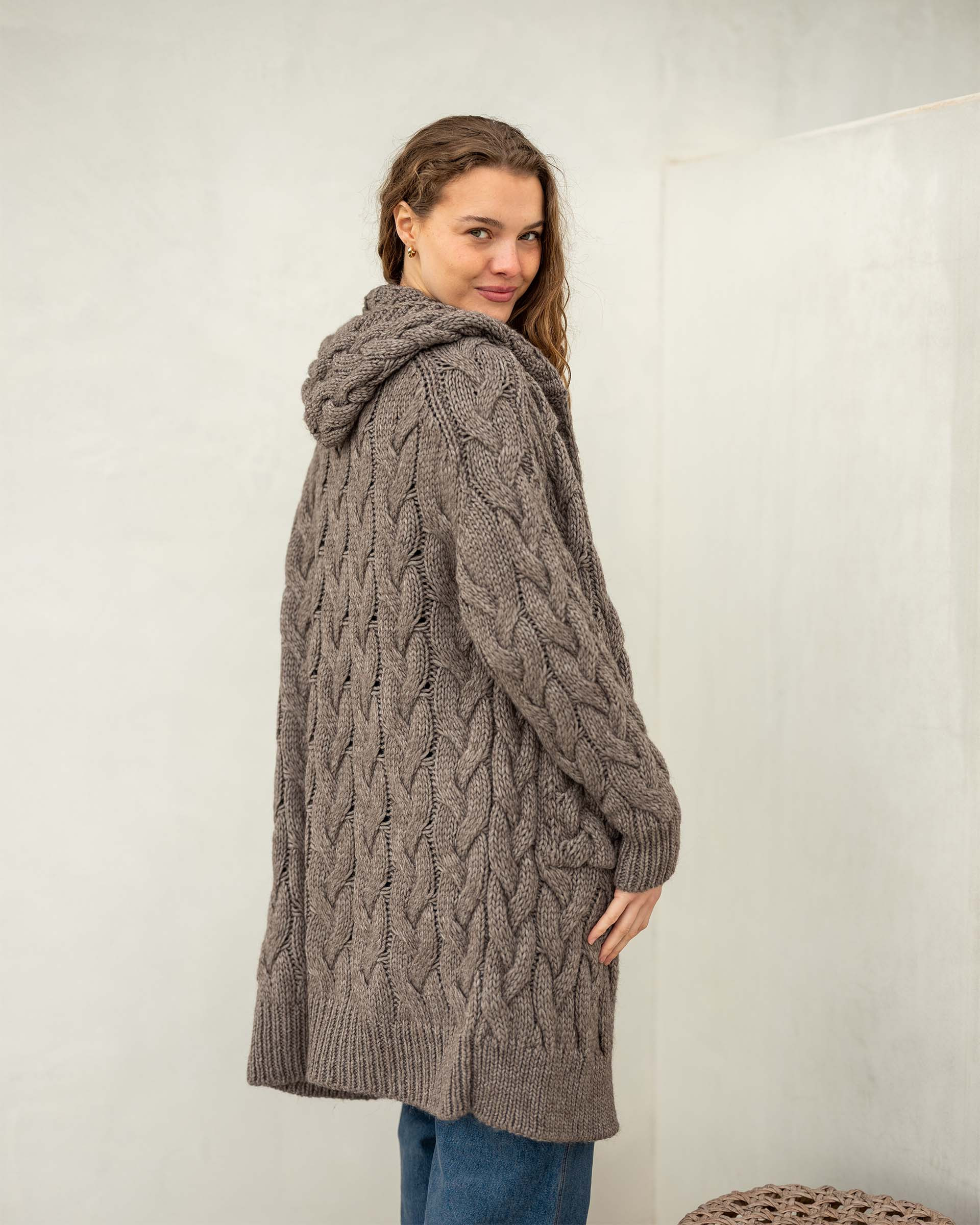 Bonfire Hooded Duster: Ultimate Cozy & Stylish Long Hooded Cardigan for All Seasons | MERSEA