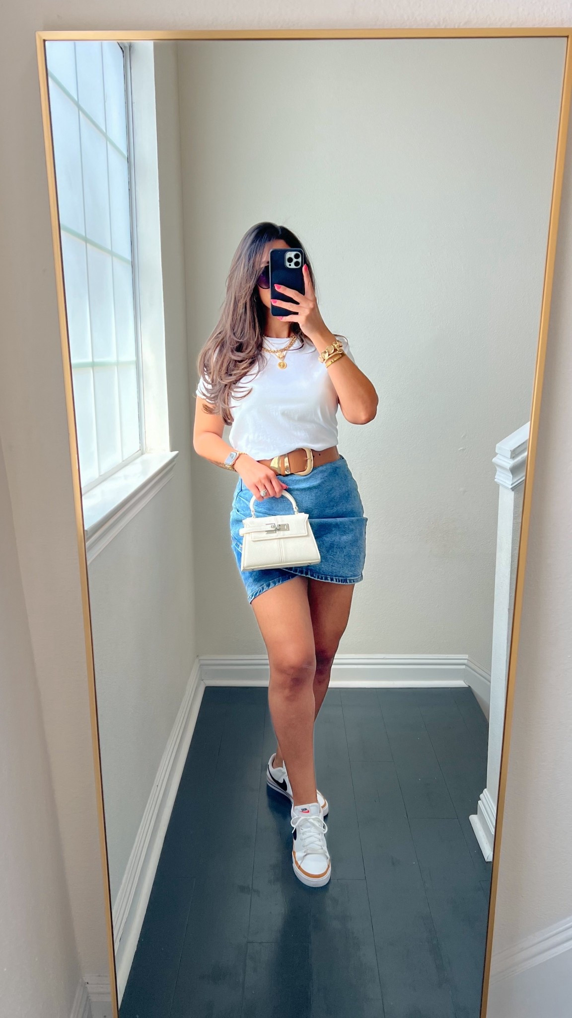 Recent outfit! Love this skirt - one of my faves  

#LTKMidsize #LTKSeasonal #LTKootd