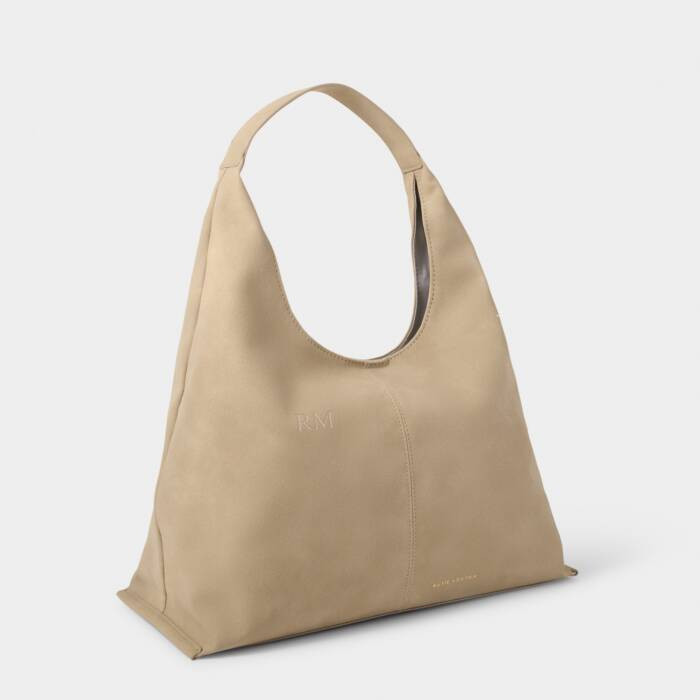 Laila Shoulder Bag in Light Taupe Suedette | Katie Loxton Ltd. (UK)