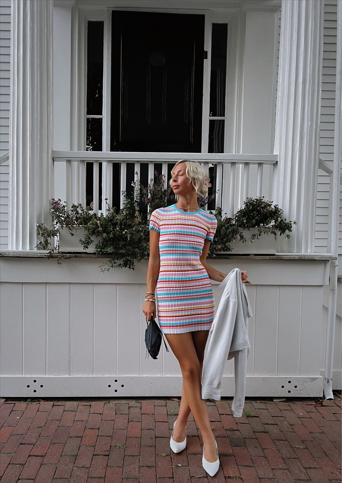 This Solid & Striped dress is everything. I’m in love. So flattering and comfortable! Easy to dress up or down, and im so excited to style it into the fall🥲 keeping these pops of color🌸🫶🏻💚💛💜 

#LTKcurves #LTKSale #LTKSeasonal