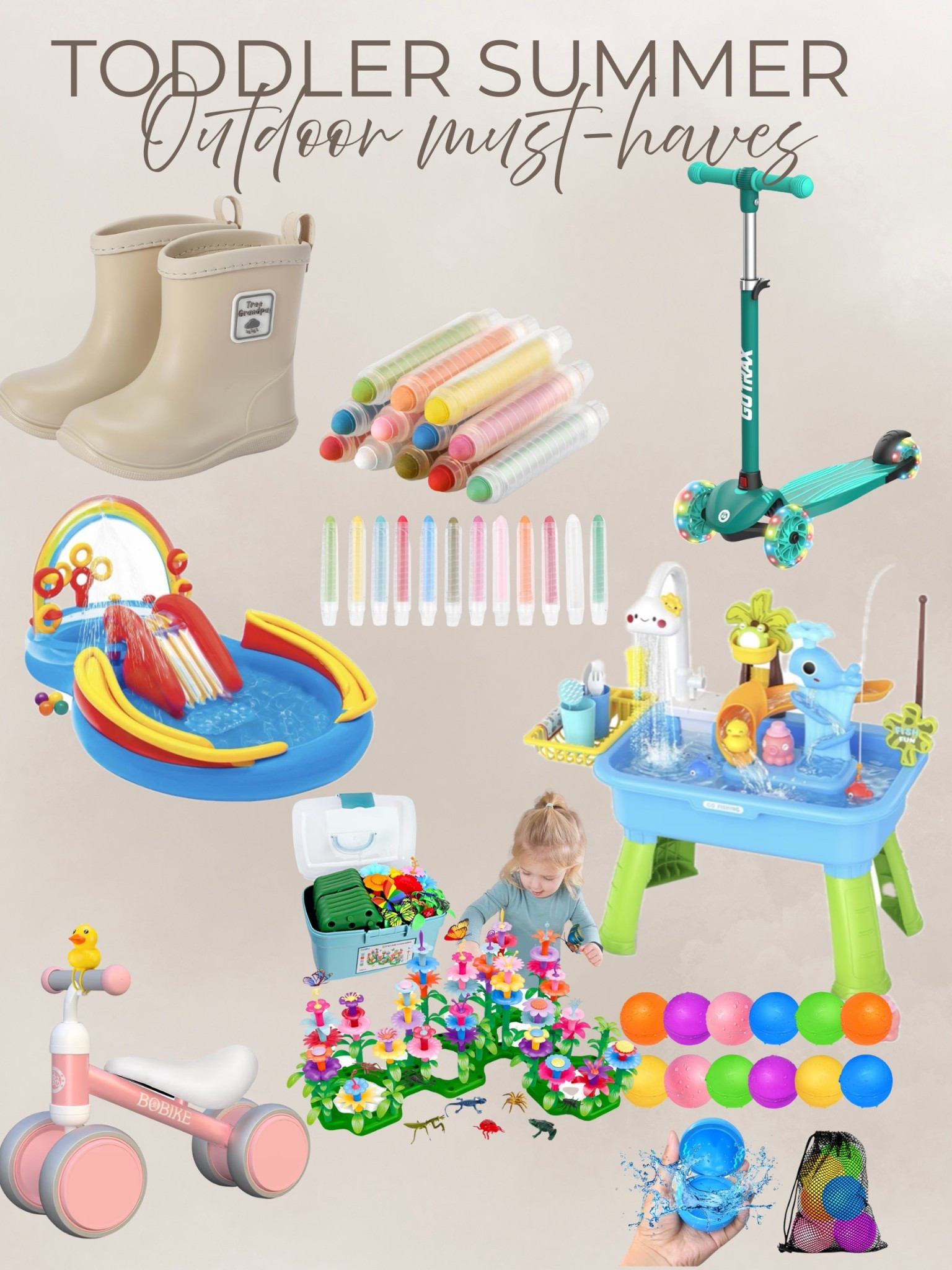 Perfect setup for a toddler summer ☀️🌻🍉⛱️ 

#LTKSeasonal #LTKmomlife #LTKBaby