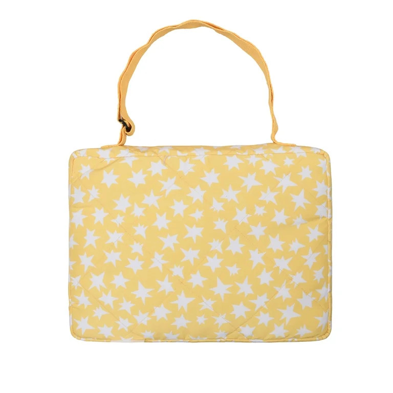 Mainstays Beach Blanket, Sand and Water Resistant, 79" x 59", Blue Star | Walmart (US)