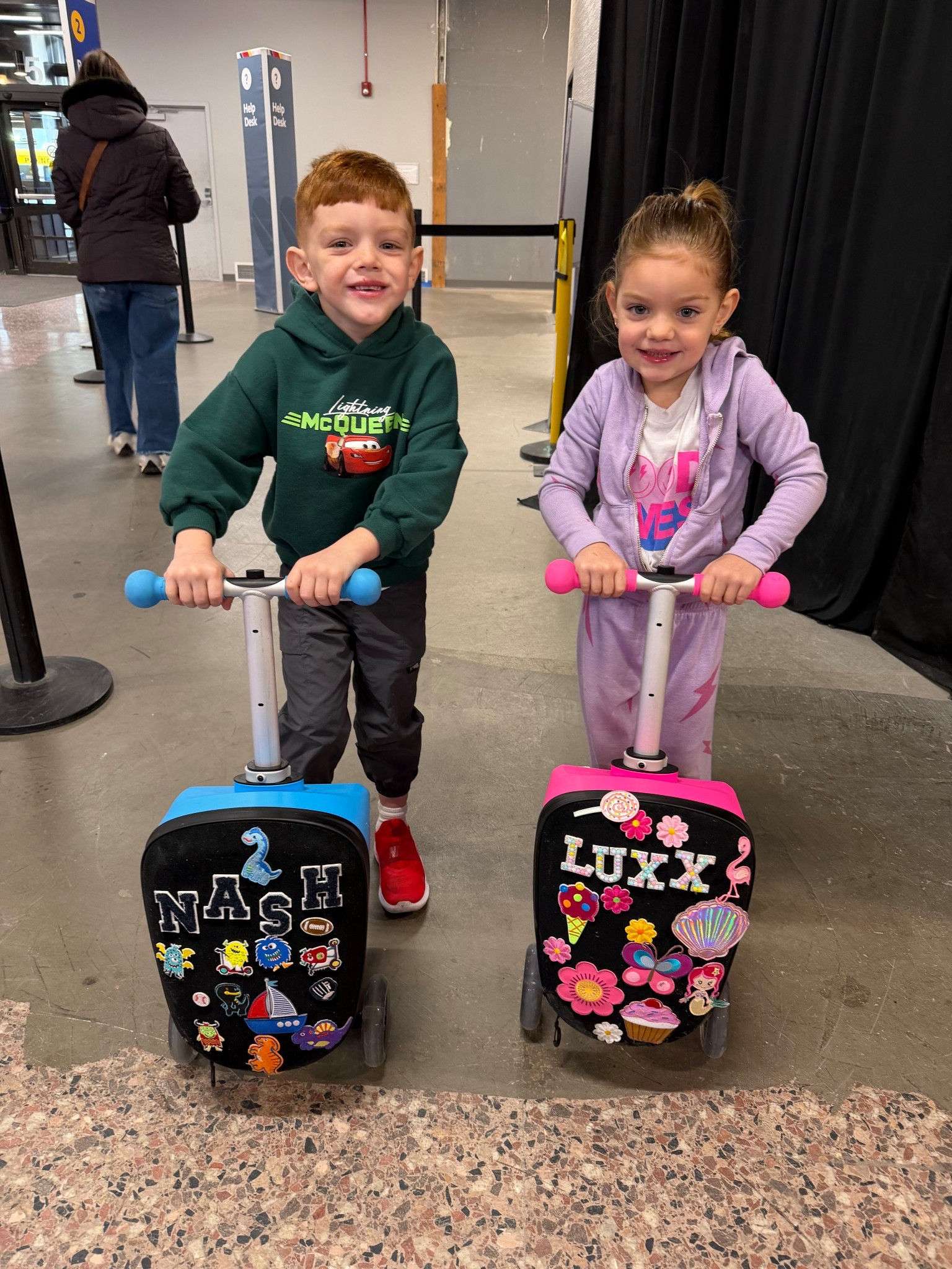 Just saw the kids luggage scooters are on sale! These are a showstopper at every airport for us, and make traveling FUN!

#LTKSaleAlert #LTKKids #LTKTravel