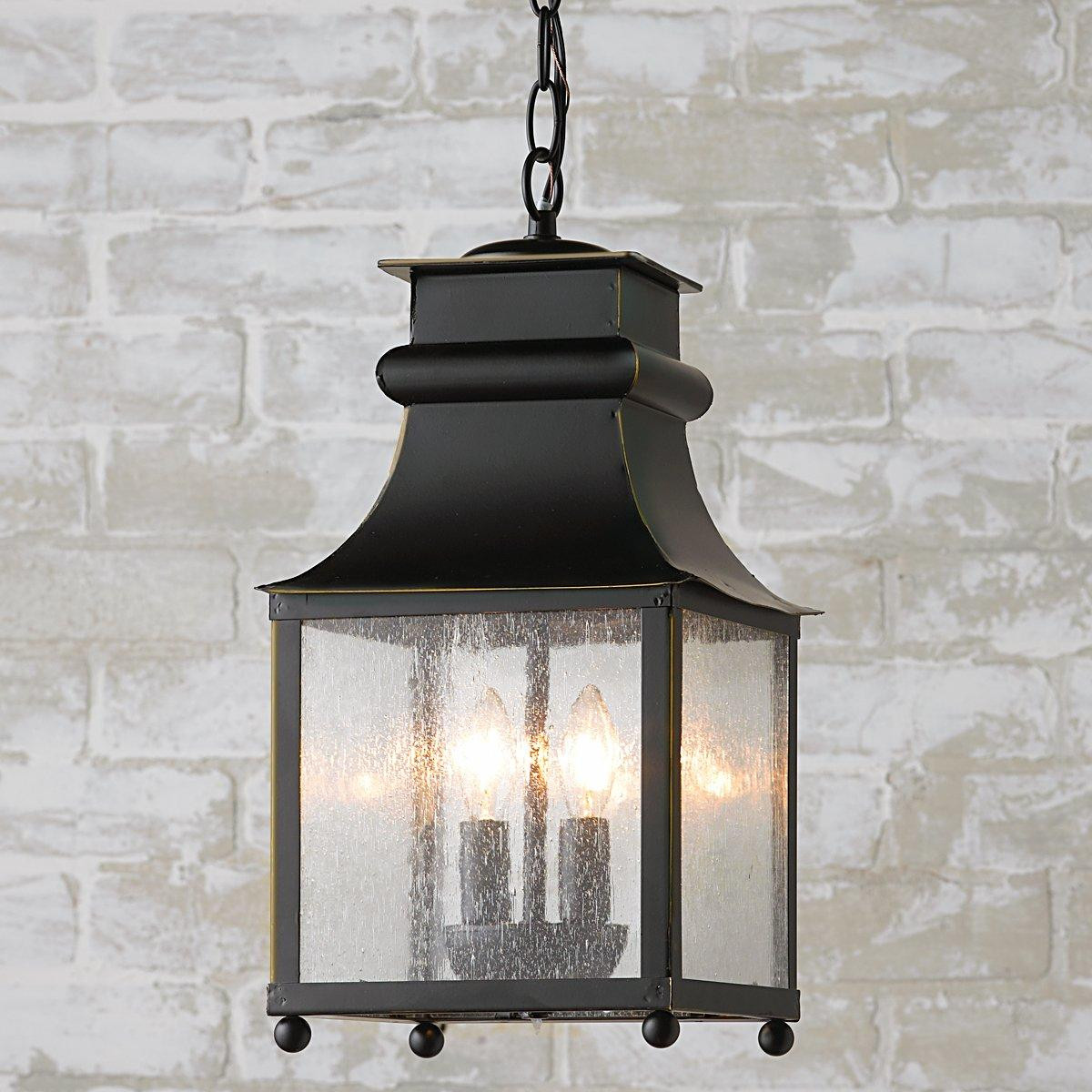 Homesteader Seeded Glass Outdoor Lantern | Shades of Light