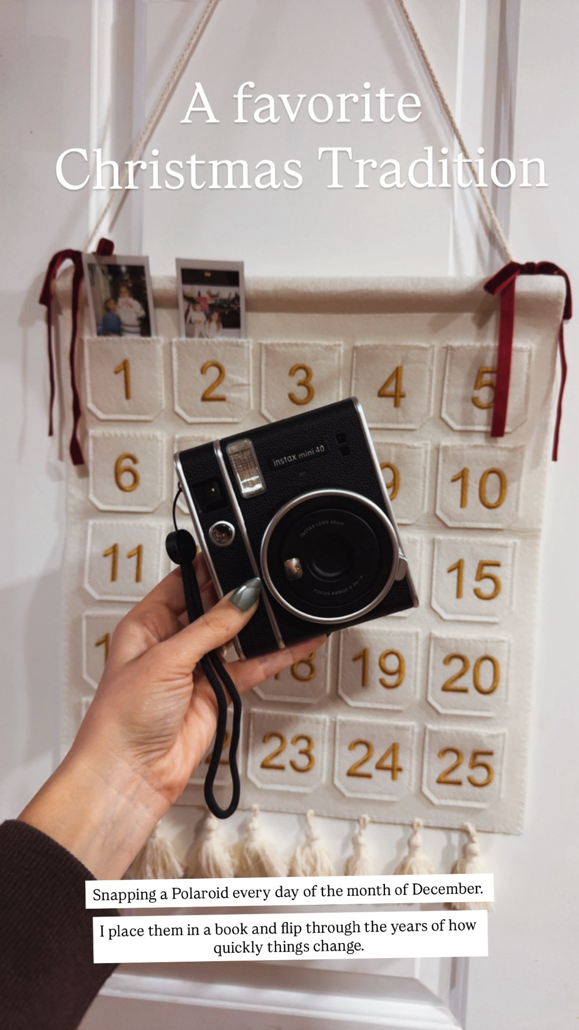 Take a photo every day in December and add to a photo album to always look back on 🫶🏼❤️🎄

#LTKHoliday #LTKmomlife #LTKGiftGuide