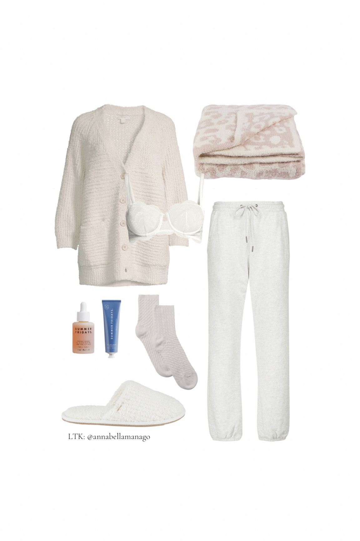 Comfy vibes💭🤍💌

Barefoot dreams, cozy outfit, work from home outfit, slippers, sweatpants, summer fridays

#LTKstyletip #LTKunder100 #LTKFind