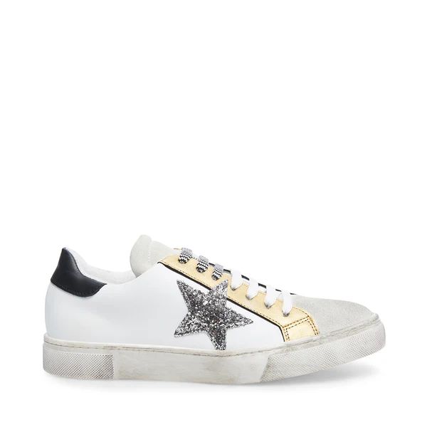RUBIE WHITE/GOLD LEATHER | Steve Madden (US)