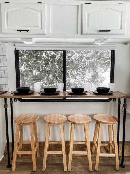 These stools are perfect for RV’s and campers because they are solid wood and have a small profile.   They are also a great price!  

Stools.  Target style home.  Wooden bar stools.  

#LTKhome #LTKFind #LTKunder50