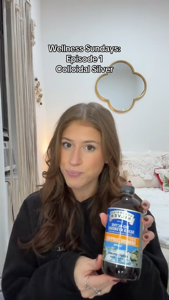 My TikTok series I call Wellness Sundays where each Sunday I post about a product that has helped me on my wellness journey over the past year and a half! 

Episode 1 is all about Sovereign Silver, Colloidal Silver, a supplement that changed my life! 

#LTKFindsUnder50 #LTKFitness #LTKWatchNow