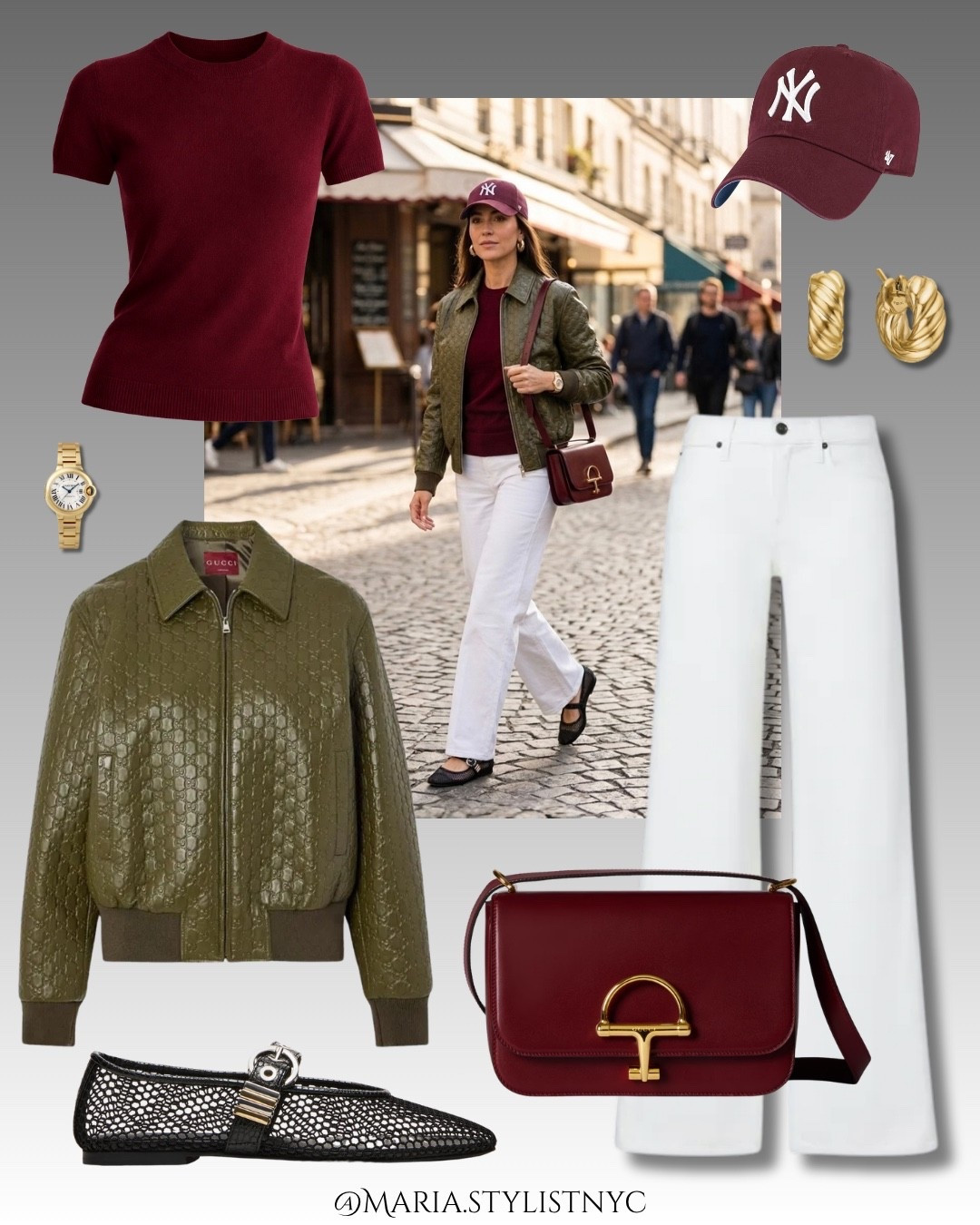 Olive Green + Burgundy Trending Color Combo 🫒🍇

#LTKootd #LTKgrwm #LTKSeasonal