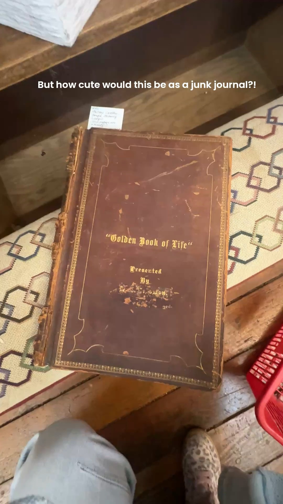 I actually need help here: I am getting into junk journaling but I can’t even find a cute journal to start with. Where do you find yours?

I would love for it to look like a typical book so it blends with the other books in my library when on the shelf!