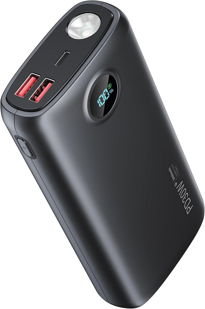 Portable Charger, 30000mAh Power Bank 30W USB C Fast Charging, Travel Essentials Battery Pack wit... | Amazon (US)
