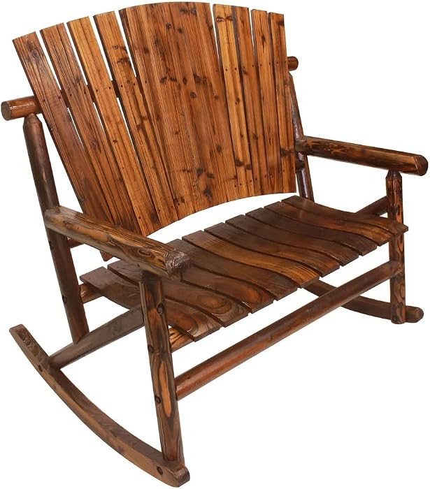 Char-Log Double Rocker Bench by Leigh Country (RHS05/23) | Amazon (US)