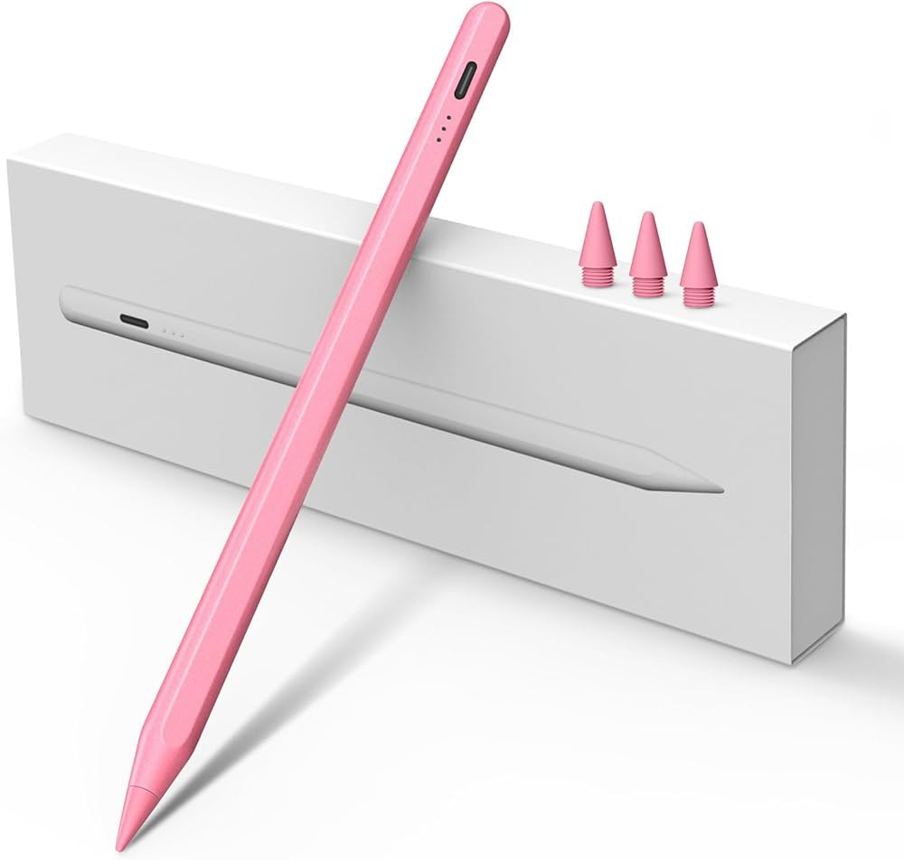 Stylus Pen for iPad W/Palm Rejection Tilt Sensitivity,13 Mins Fully Charged,MEKO Active Touch Scr... | Amazon (US)