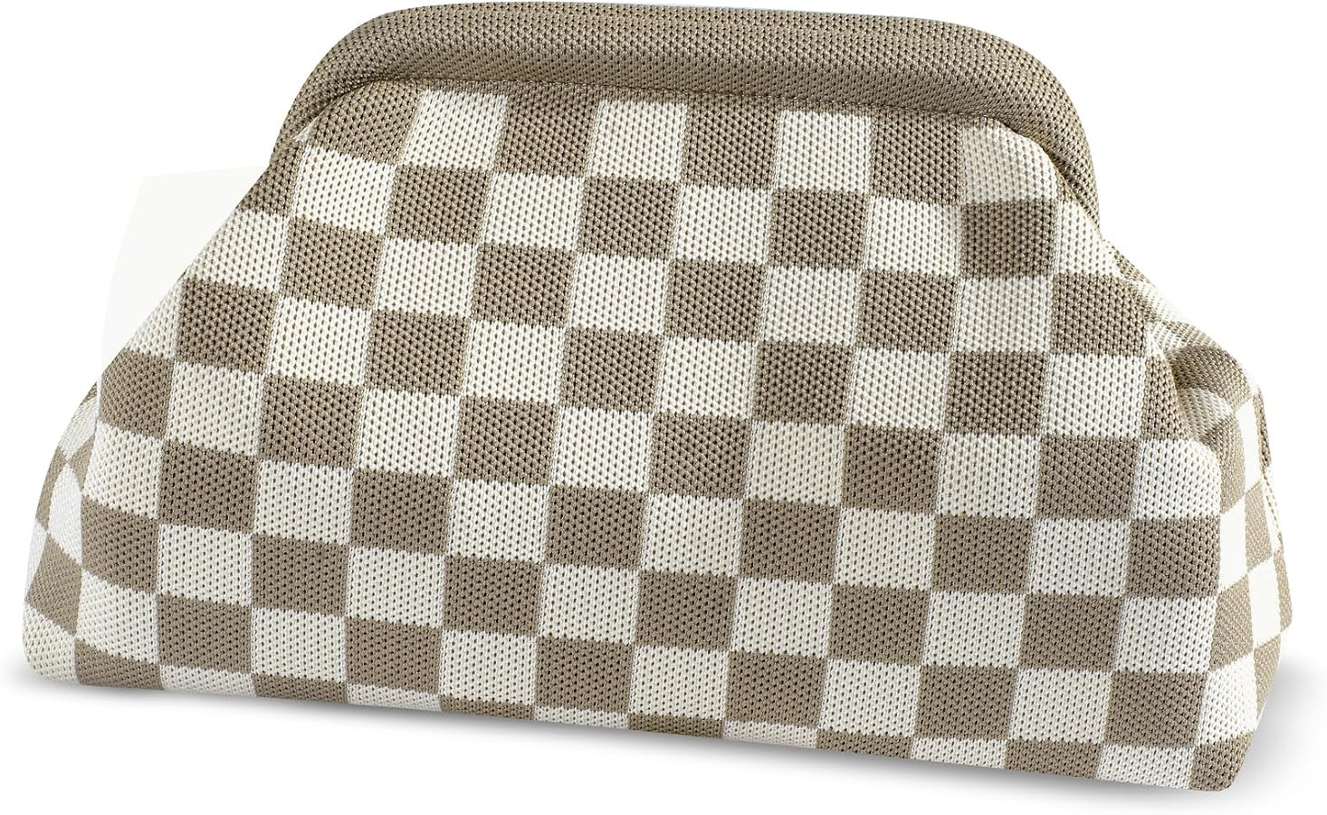Woven Clutch Purses for Woman,Summer Beach Purse for Vacation, Woven Striped Dumpling Bag,Crochet... | Amazon (US)