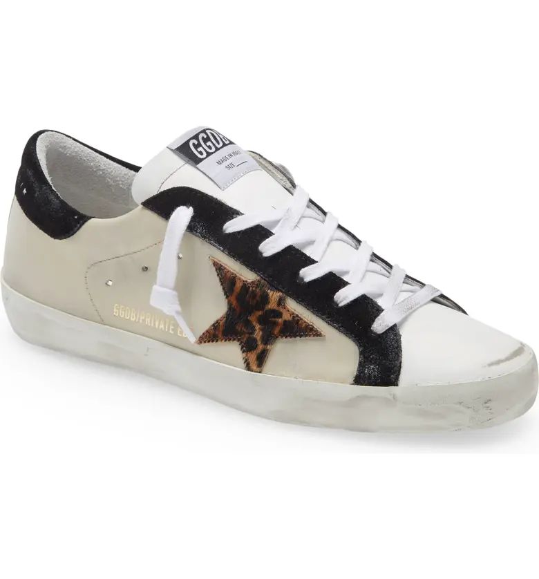 Super-Star Genuine Calf Hair Sneaker | Nordstrom