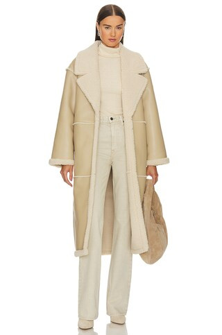 Tularosa Belen Coat in Oatmeal from Revolve.com | Revolve Clothing (Global)