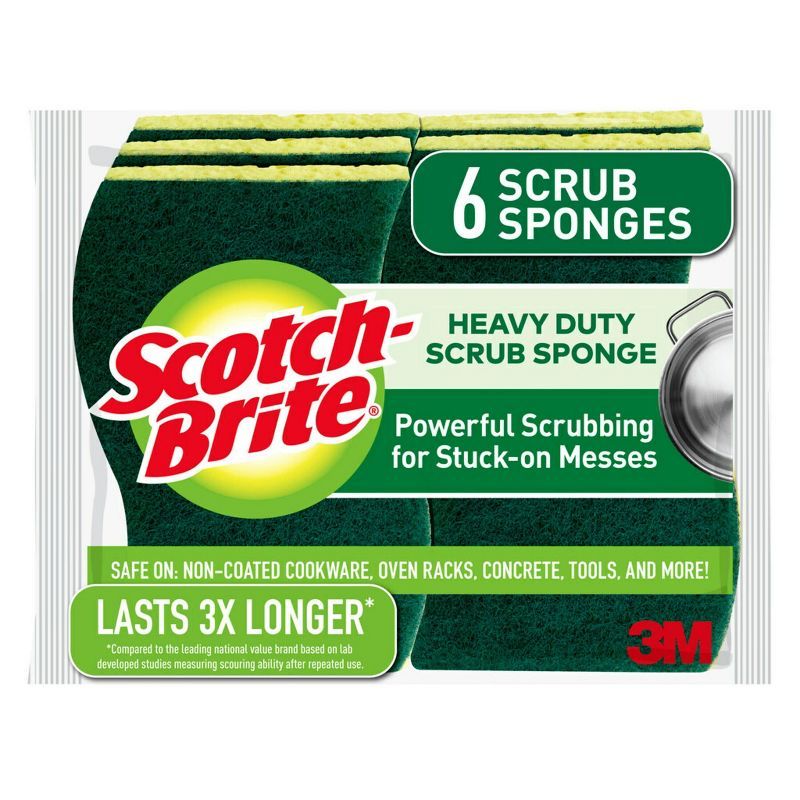 Scotch-Brite Heavy Duty Scrub Sponges | Target