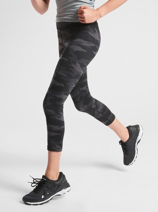 Athleta Girl Printed Chit Chat Capri | Athleta