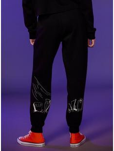 Her Universe The Nightmare Before Christmas Spiral Hill Girls Jogger Sweatpants | Hot Topic | Hot Topic