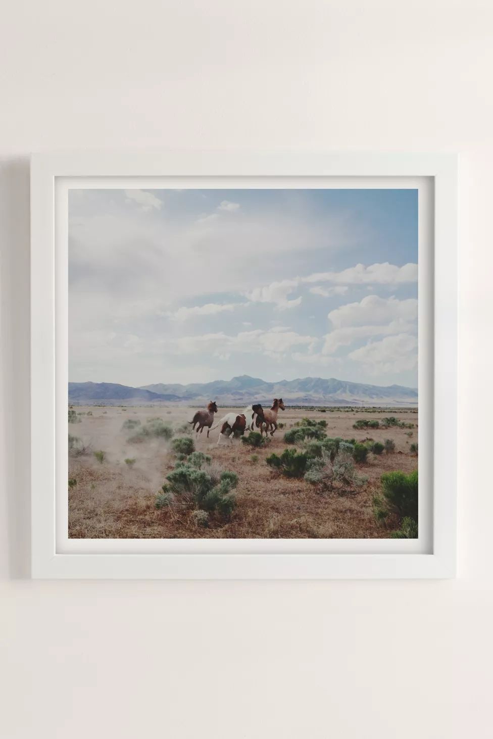 Kevin Russ Running Horses Art Print | Urban Outfitters (US and RoW)