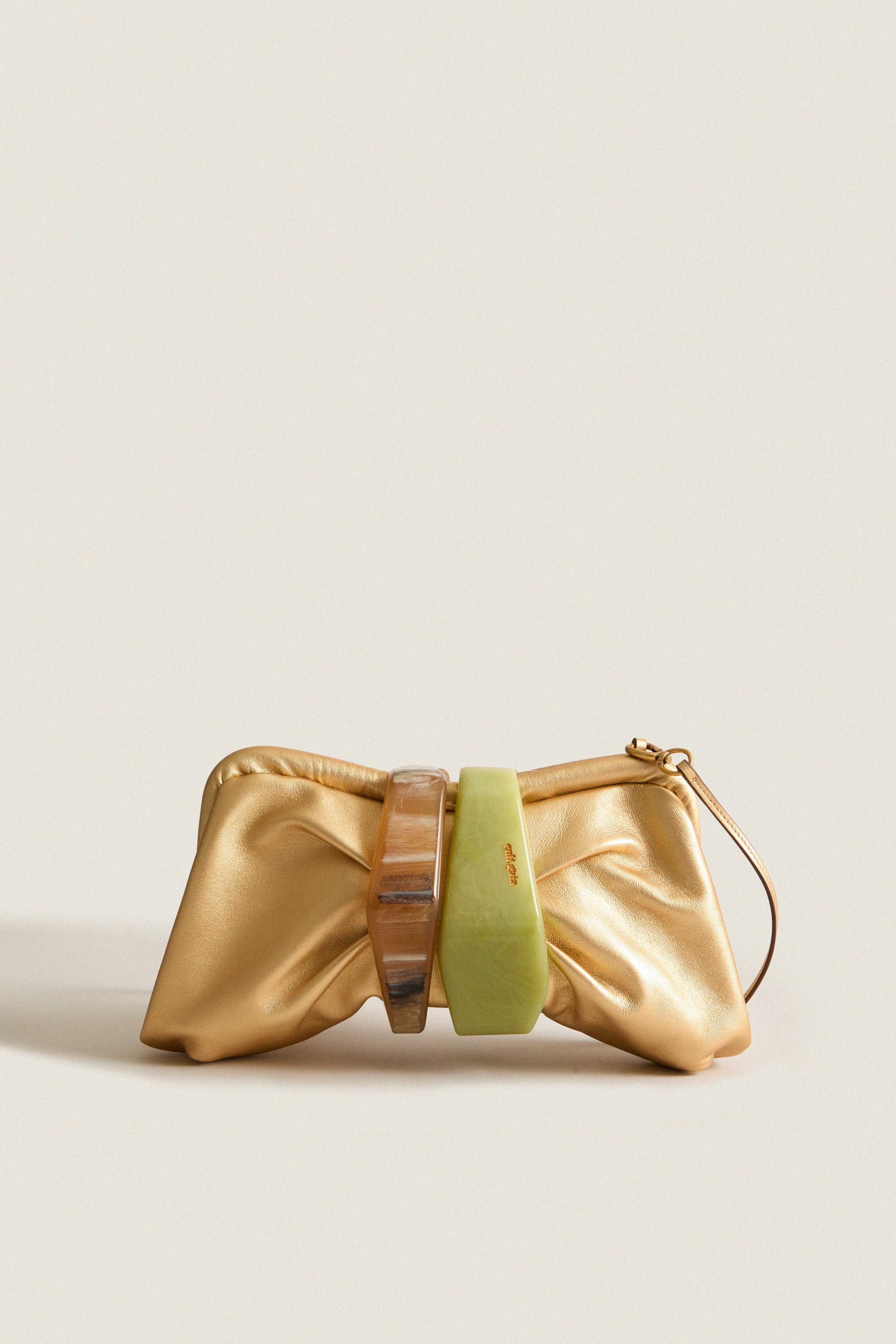 Brass Julita Clutch | Tuckernuck (US)